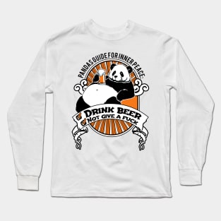 Panda beer Long Sleeve T-Shirt